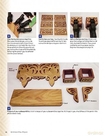 Stylish Scroll Saw Projects - Dan Wilckens [KSIĄŻKA]