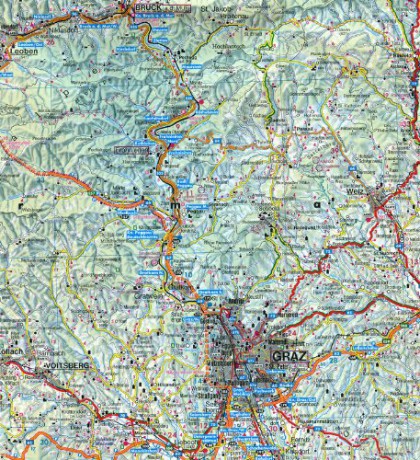 Styria Carinthia Automap 1250000 [KSIĄŻKA]