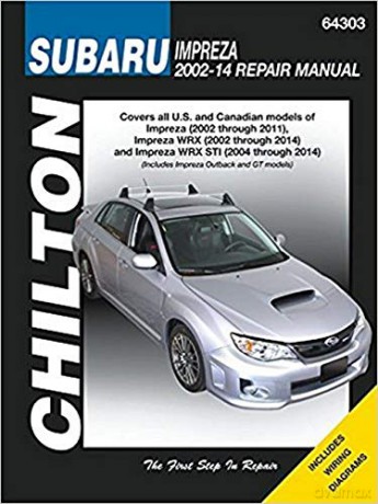 Subaru Impreza Wrx 02-14 [KSIĄŻKA]