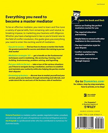 Success As A Mediator For Dummies - Victoria Pynchon [KSIĄŻKA]