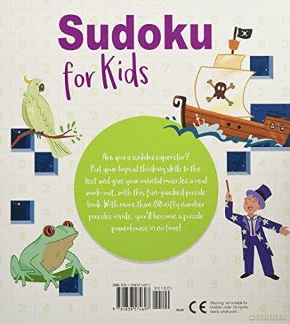 Sudoku For Kids - Ivy Finnegan [KSIĄŻKA]