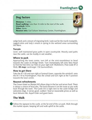 Suffolk A Dog Walkers Guide - Diana Irwin [KSIĄŻKA]
