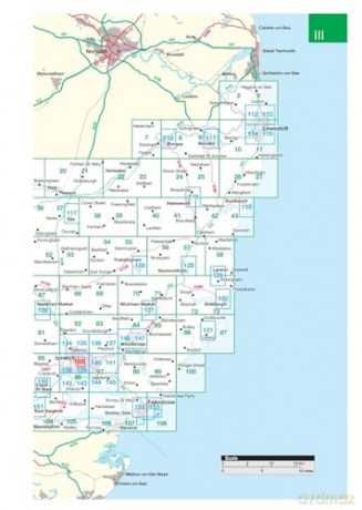 Suffolk Navigaor Street Atlas Spiral - Philips Maps [KSIĄŻKA]