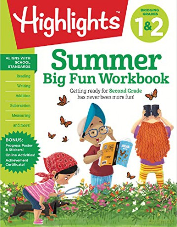 Summer Big Fun Workbook 12 - Highlights Learning [KSIĄŻKA]