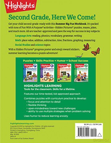 Summer Big Fun Workbook 12 - Highlights Learning [KSIĄŻKA]