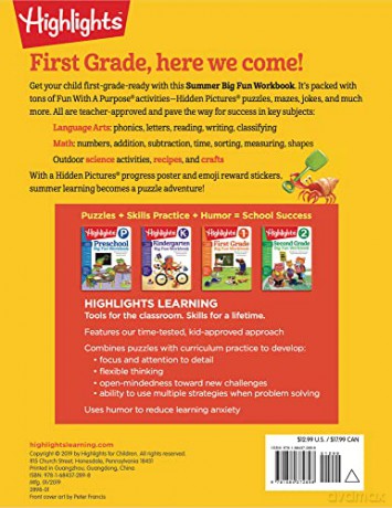 Summer Big Fun Workbook K1 - Highlights Learning [KSIĄŻKA]