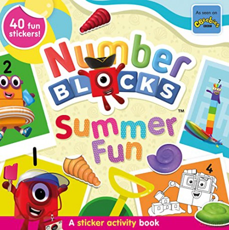 Summer Fun A Sticker Activity Book - Sweet Cherry Pub [KSIĄŻKA]