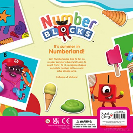 Summer Fun A Sticker Activity Book - Sweet Cherry Pub [KSIĄŻKA]