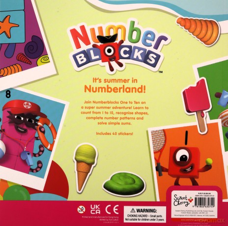 Summer Fun A Sticker Activity Book - Sweet Cherry Pub [KSIĄŻKA]