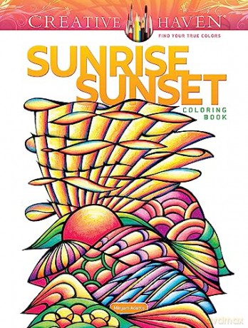 Sunrise Sunset Coloring Book - Miryam Adatto [KSIĄŻKA]