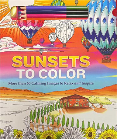 Sunsets To Color - Josh Figueroa [KSIĄŻKA]