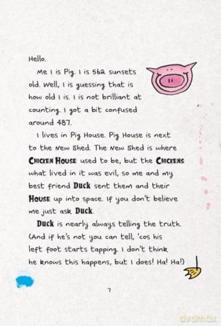 Super Amazing Diary Of Pig - Emer Stamp [KSIĄŻKA]