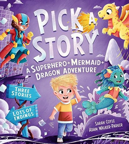Superhero Mermaid Dragon Adventure - Sarah Coyle [KSIĄŻKA]
