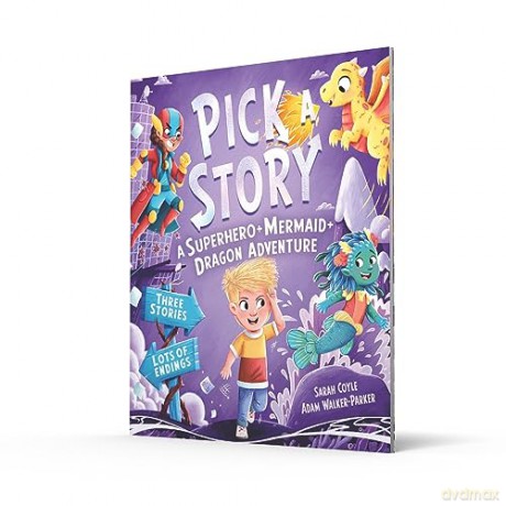 Superhero Mermaid Dragon Adventure - Sarah Coyle [KSIĄŻKA]