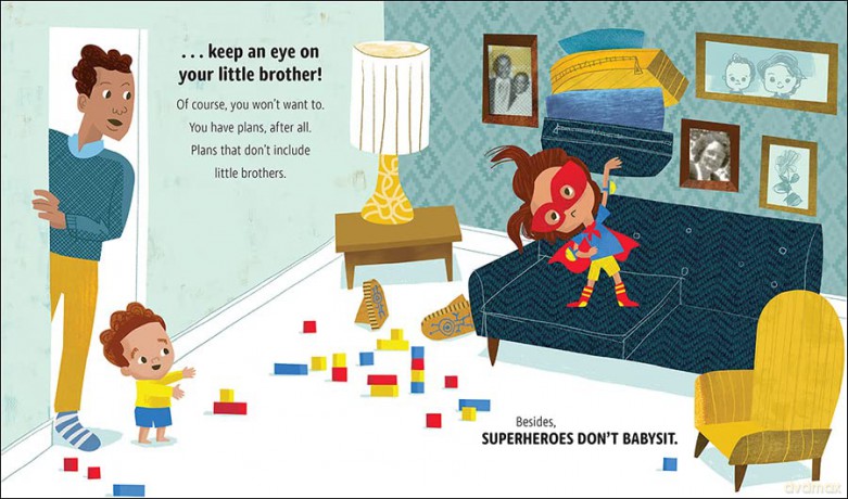 Superheroes Dont Babysit - Amber Hendricks [KSIĄŻKA]
