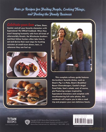 Supernatural The Official Cookbook - Julie Tremaine [KSIĄŻKA]