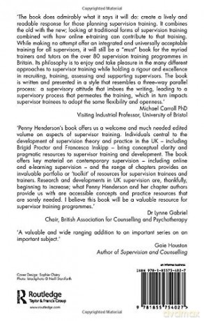 Supervisor Training - Penny Henderson [KSIĄŻKA]