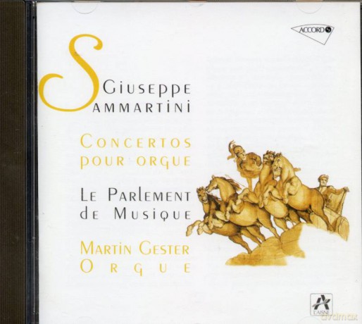 Martin Gester: Sammartini Ctos Pour Orgue [CD]