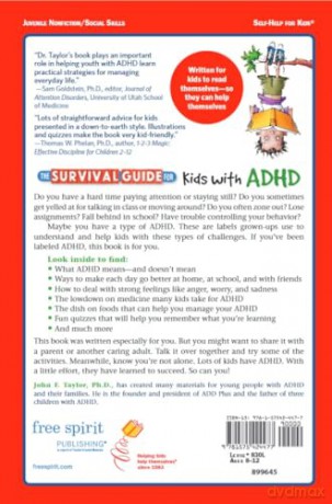 Survival Guide For Kids With Adhd - John F. Taylor [KSIĄŻKA]