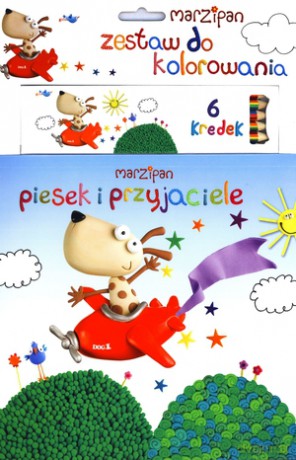 Piesek I Przyjaciele Marzipan Zestaw Do Kolorowania [KSIĄŻKA]