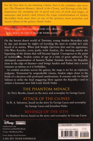 Sw Prequel Trilogy - Terry Brooks [KSIĄŻKA]