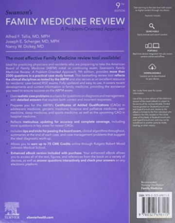 Swansons Family Medicine Review - Alfred F. Tallia [KSIĄŻKA]