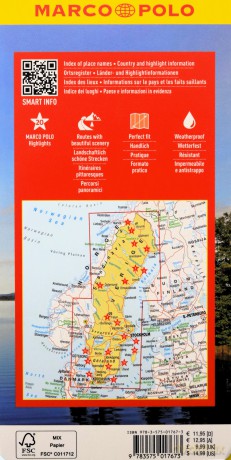 Sweden Marco Polo Map - Marco Polo [KSIĄŻKA]