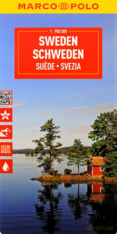 Sweden Marco Polo Map - Marco Polo [KSIĄŻKA]
