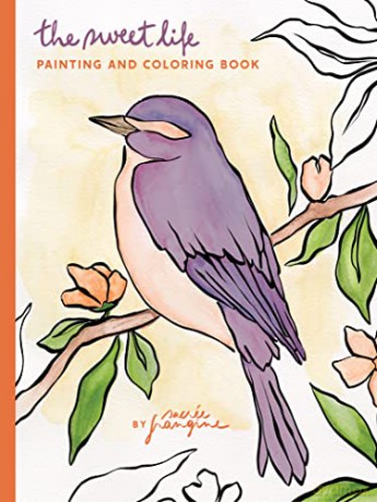 Sweet Life Painting And Coloring Bo - Frangine Sacree [KSIĄŻKA]