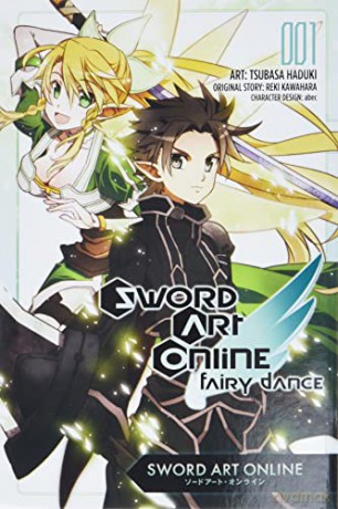 Sword Art Online 1 Fairy Dance Manga - Reki Kawahara [KSIĄŻKA]
