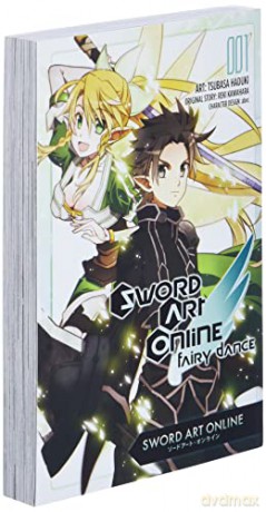 Sword Art Online 1 Fairy Dance Manga - Reki Kawahara [KSIĄŻKA]