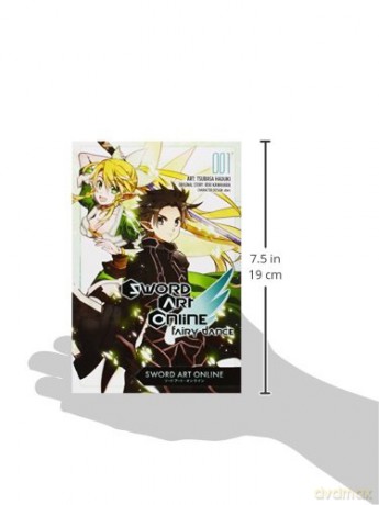 Sword Art Online 1 Fairy Dance Manga - Reki Kawahara [KSIĄŻKA]