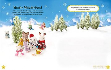 Sylvanian/Sticker Dress Up Christmas - Macmillan Children's [KSIĄŻKA]