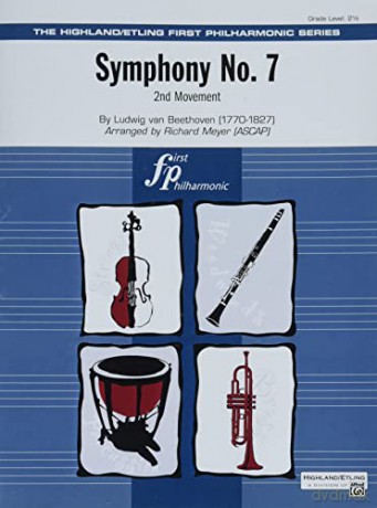 Symphony No 7 - Ludwig Va Beethoven [KSIĄŻKA]
