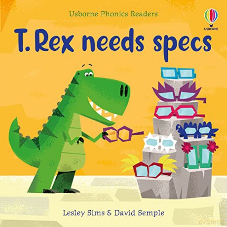 T Rex Needs Specs - Lesley Sims [KSIĄŻKA]