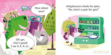 T Rex Needs Specs - Lesley Sims [KSIĄŻKA]