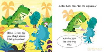 T Rex Needs Specs - Lesley Sims [KSIĄŻKA]