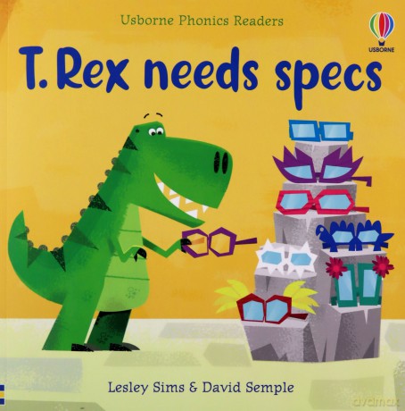 T Rex Needs Specs - Lesley Sims [KSIĄŻKA]