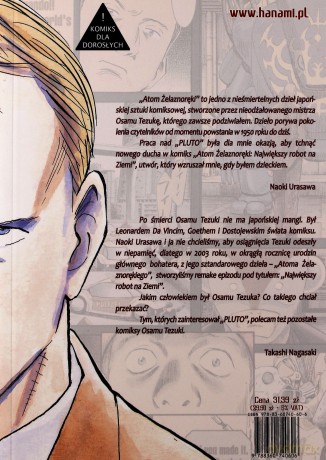 Pluto 1 - Urasawa/Tezuka [KSIĄŻKA]