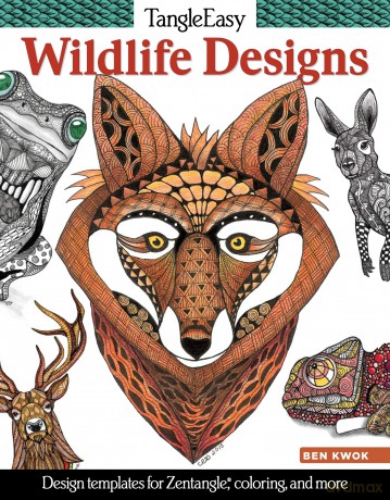 Tangleeasy Wildlife Designs - Ben Kwok [KSIĄŻKA]