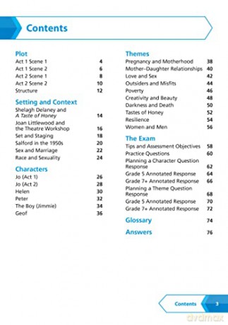 Taste Of Honey Gcse 9-1 Eng Lit For Aqa [KSIĄŻKA]