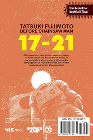 Tatsuki Fujimoto B/F Chainsaw Man 17-21 - Tatsuki Fujimoto [KSIĄŻKA]