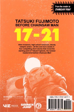Tatsuki Fujimoto B/F Chainsaw Man 17-21 - Tatsuki Fujimoto [KSIĄŻKA]