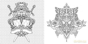 Tattoo Colouring [KSIĄŻKA]
