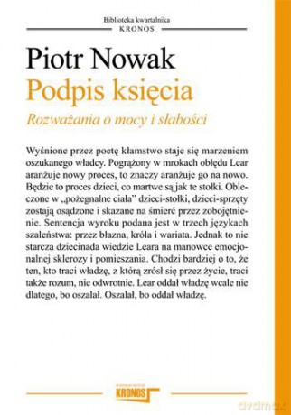 Podpis Księcia - Nowak P. [KSIĄŻKA]