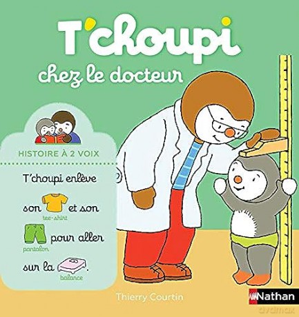 Tchoupi Chez Le Docteur - Thierry Courtin [KSIĄŻKA]