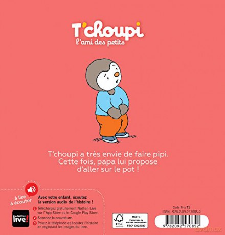 Tchoupi Tchoupi Va Sur Le Pot - Florence Teste [KSIĄŻKA]
