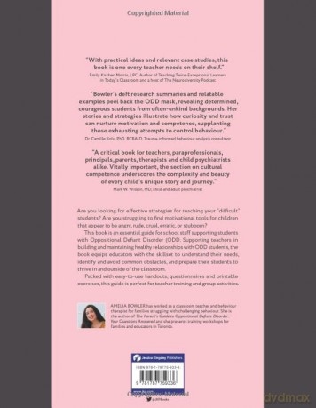 Teachers Guide To Oppositional Defiant D - Amelia Bowler [KSIĄŻKA]