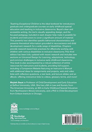 Teaching Exceptional Children - Mojdeh Bayat [KSIĄŻKA]