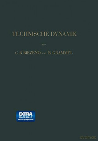 Technische Dynamik - Biezeno Cornelis Be [KSIĄŻKA]